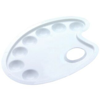 ArtCreation Ovaal Wit Kunststof Mengpalet