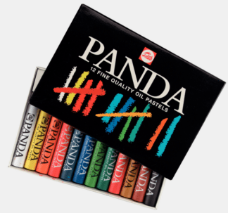 Talens Panda Oliepastels Set 12 pastels