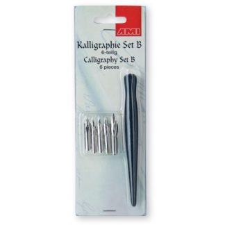kalligrafie set 6 delig