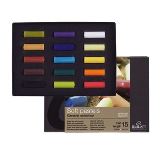 Rembrandt Softpastels Starterset 15 halve pastels