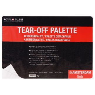 Amsterdam Acrylverf Afscheurpalet XL 35 x 50 cm