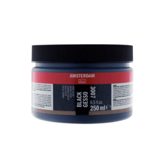 Koop hier jouw Amsterdam Gesso 250 ml zwart (3007)