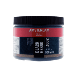 Koop hier jouw Amsterdam Gesso 500 ml zwart (3007)