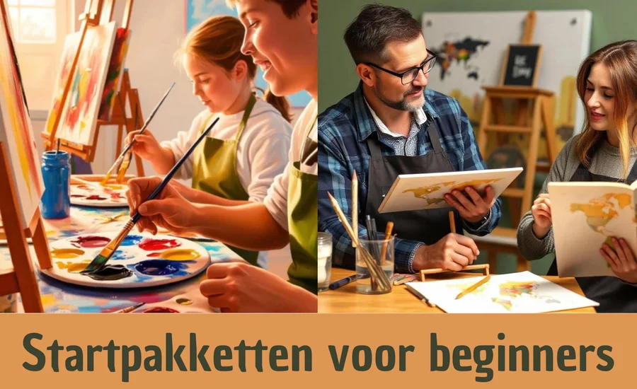 Hoe kun je leren beginnen schilderen met acrylverf